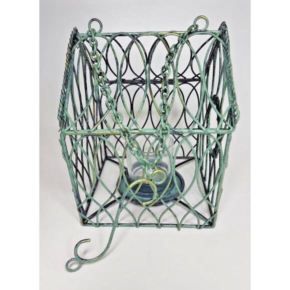 PartyLite Wire Bird and Cage Votive Holder Retired NIB P28B/P90264 - Picture 3 of 9